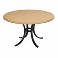 Table ronde en Bois et Métal 120 cm